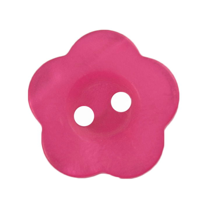 S1800 - SEHLBACH B BUTTON FLOWER-M BRIGHT PINK X30