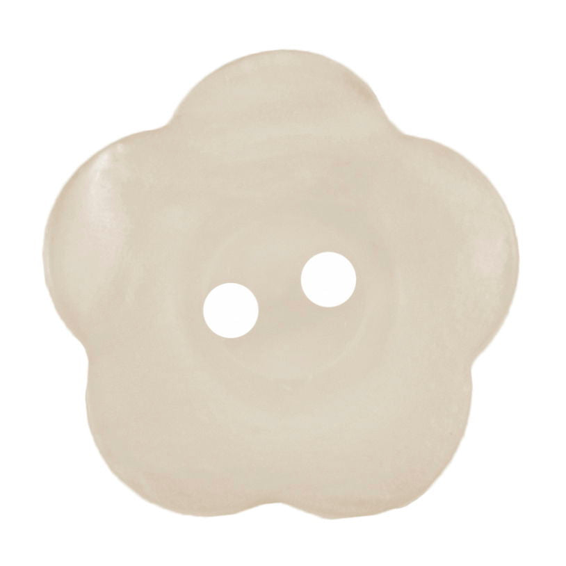 S1809 - SEHLBACH B BUTTON FLOWER-XL WHITE X20