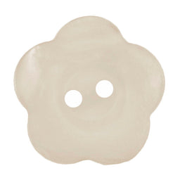 S1809 - SEHLBACH B BUTTON FLOWER-XL WHITE X20