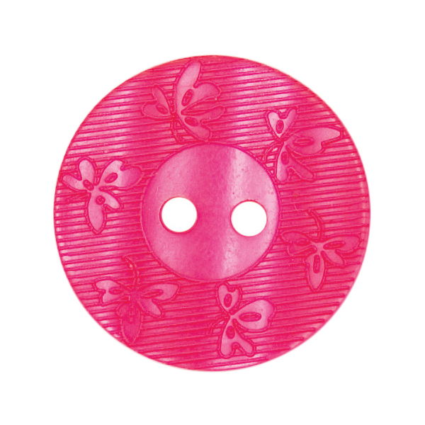 S2032 - SEHLBACH B BUTTON SM DEEP PINK X40
