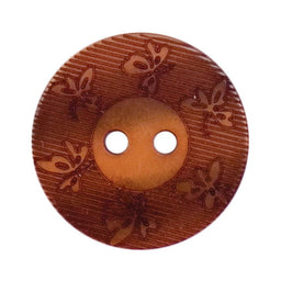 S2036 - SEHLBACH B BUTTON SM CHOCOLATE X40
