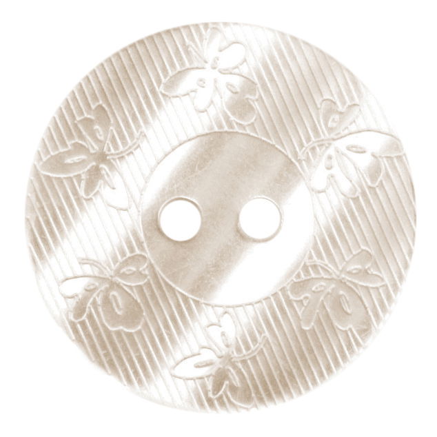 S2037 - SEHLBACH B BUTTON LG WHITE X25