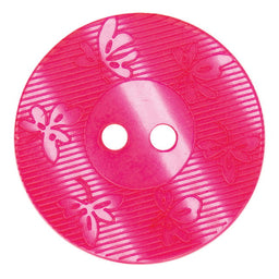 S2038 - SEHLBACH B BUTTON LG DEEP PINK X25