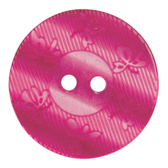 S2039 - SEHLBACH B BUTTON LG CERISE X25