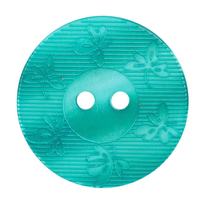 S2040 - SEHLBACH B BUTTON LG TEAL X25
