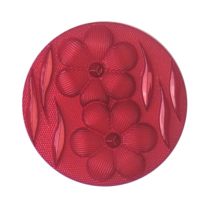 S2070 - SEHLBACH C BUTTON FLOWERS SM RED X20