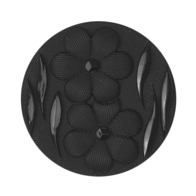 S2072 - SEHLBACH C BUTTON FLOWERS SM BLACK X20