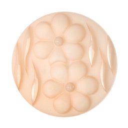 S2073 - SEHLBACH C BUTTON FLOWERS LG CREAM (27MM) X10