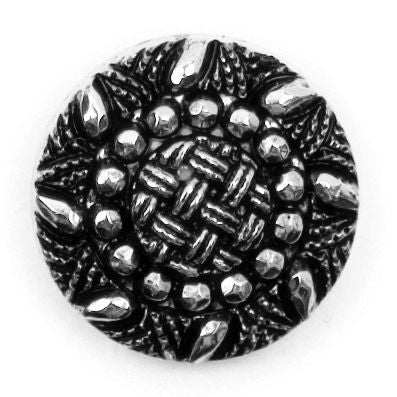 S2079 - SEHLBACH C BUTTON METAL WEAVE SM X25