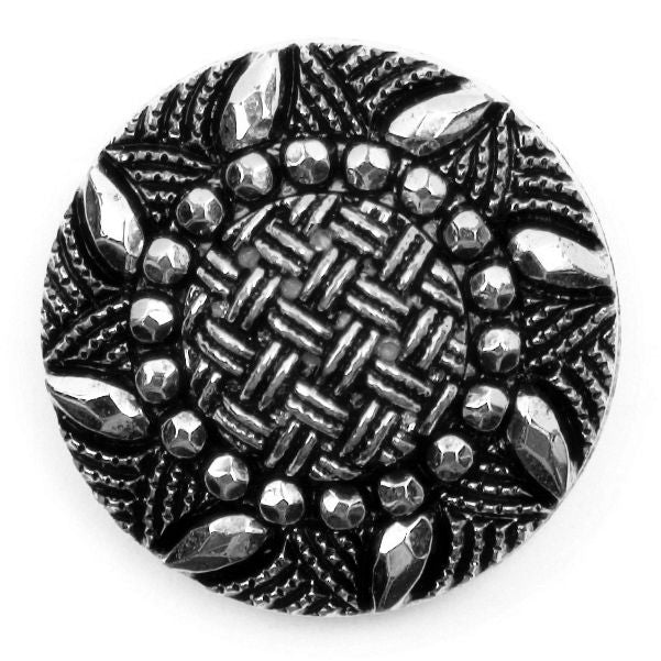 S2080 - SEHLBACH C BUTTON METAL WEAVE LG X15