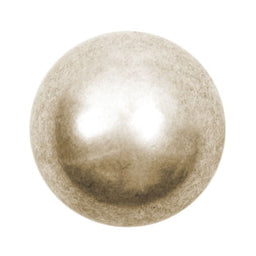 S2089 - SEHLBACH B BUTTON METAL DOME SILVER SM X20