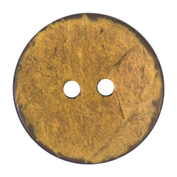 S2101 - SEHLBACH C BUTTON COCONUT EFFECT COL YELLOW X 20
