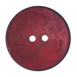 S2106 - SEHLBACH C BUTTON COCONUT EFFECT COL BURGUNDY LG X 15