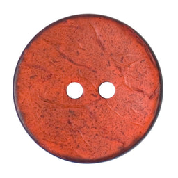 S2107 - SEHLBACH C BUTTON COCONUT EFFECT COL ORANGE X 20