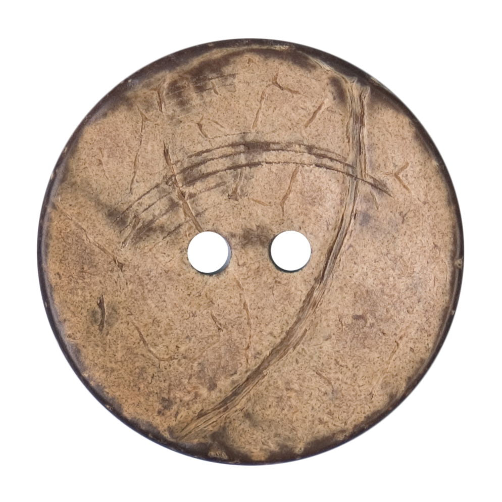 S2112 - SEHLBACH C BUTTON COCONUT EFFECT COL BEIGE