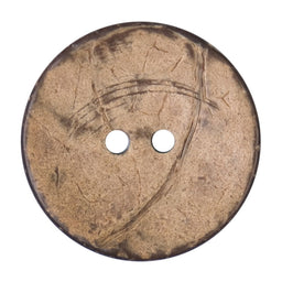 S2112 - SEHLBACH C BUTTON COCONUT EFFECT COL BEIGE