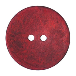S2116 - SEHLBACH C BUTTON COCONUT EFFECT COL RED X 15
