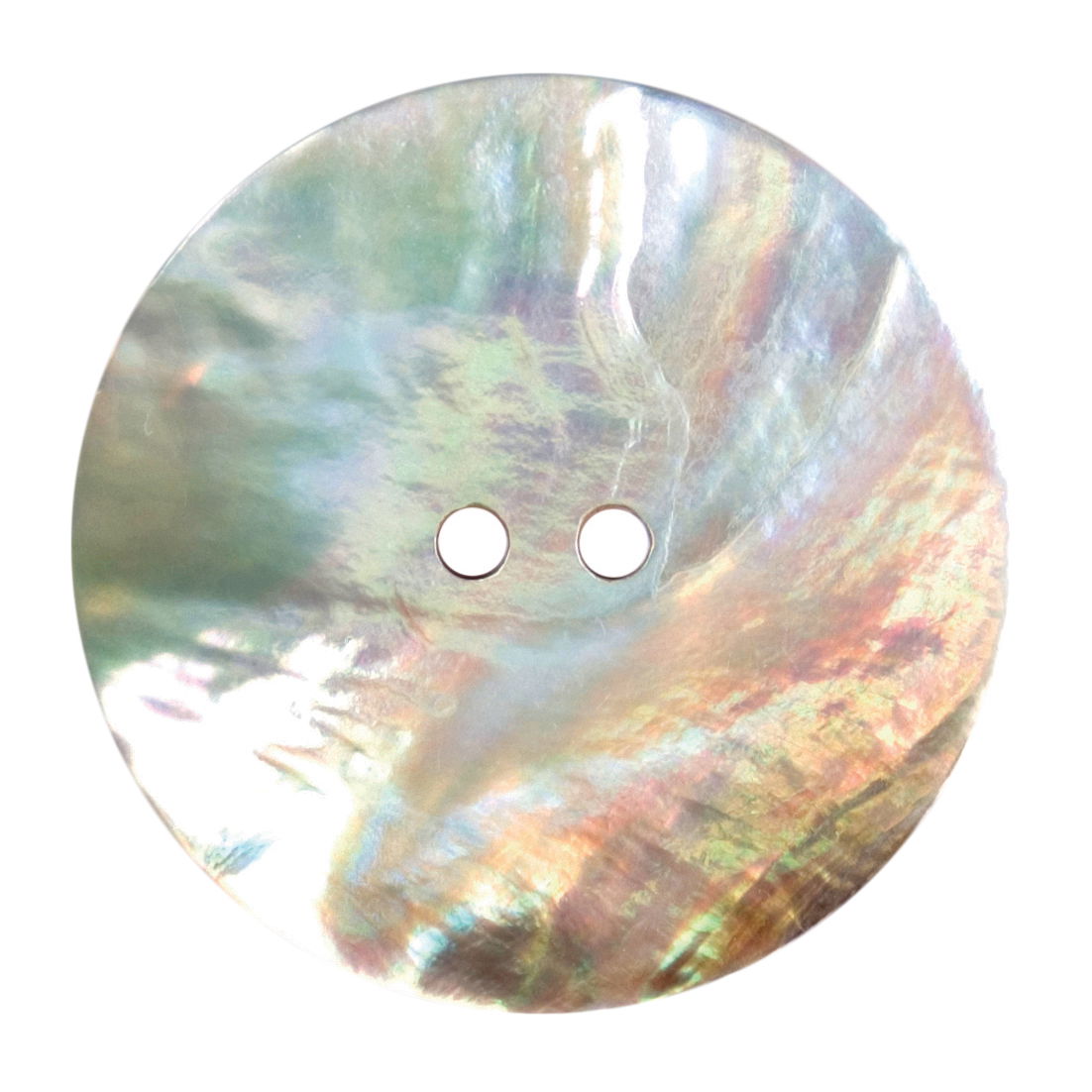 S2128 - SEHLBACH C BUTTON LARGE PEARL IRIDESCENT SHELL 10/PK