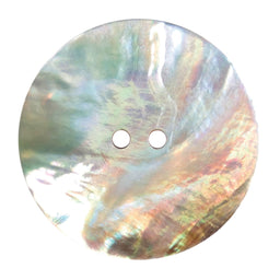 S2128 - SEHLBACH C BUTTON LARGE PEARL IRIDESCENT SHELL 10/PK
