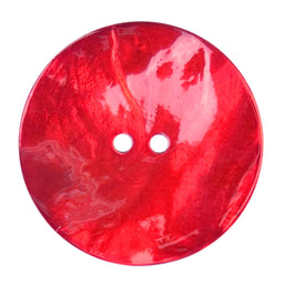 S2133 - SEHLBACH C BUTTON RED SHELL 10/PK