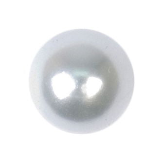 S2220 - SEHLBACH B 8MM WHITE PEARL (METAL HOOP)