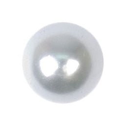 S2220 - SEHLBACH B 8MM WHITE PEARL (METAL HOOP)