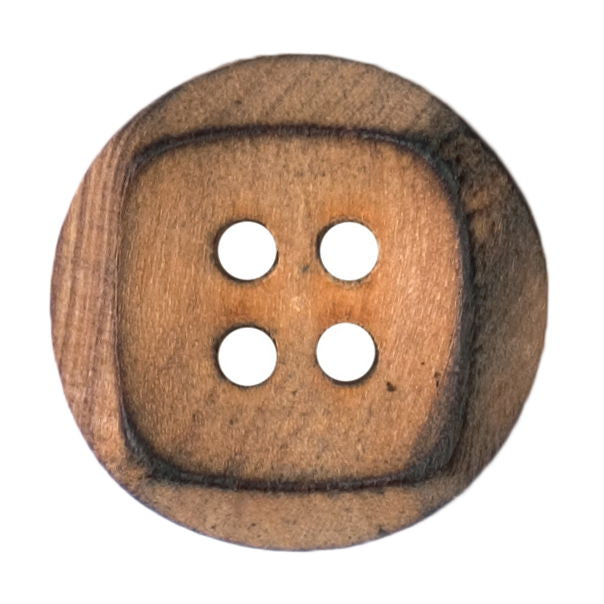 S2267 - SEHLBACH C BUTTON WOODEN 4 HOLES
