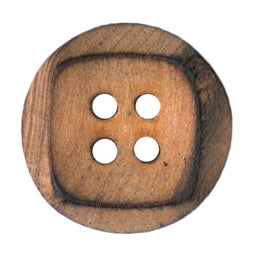 S2267 - SEHLBACH C BUTTON WOODEN 4 HOLES