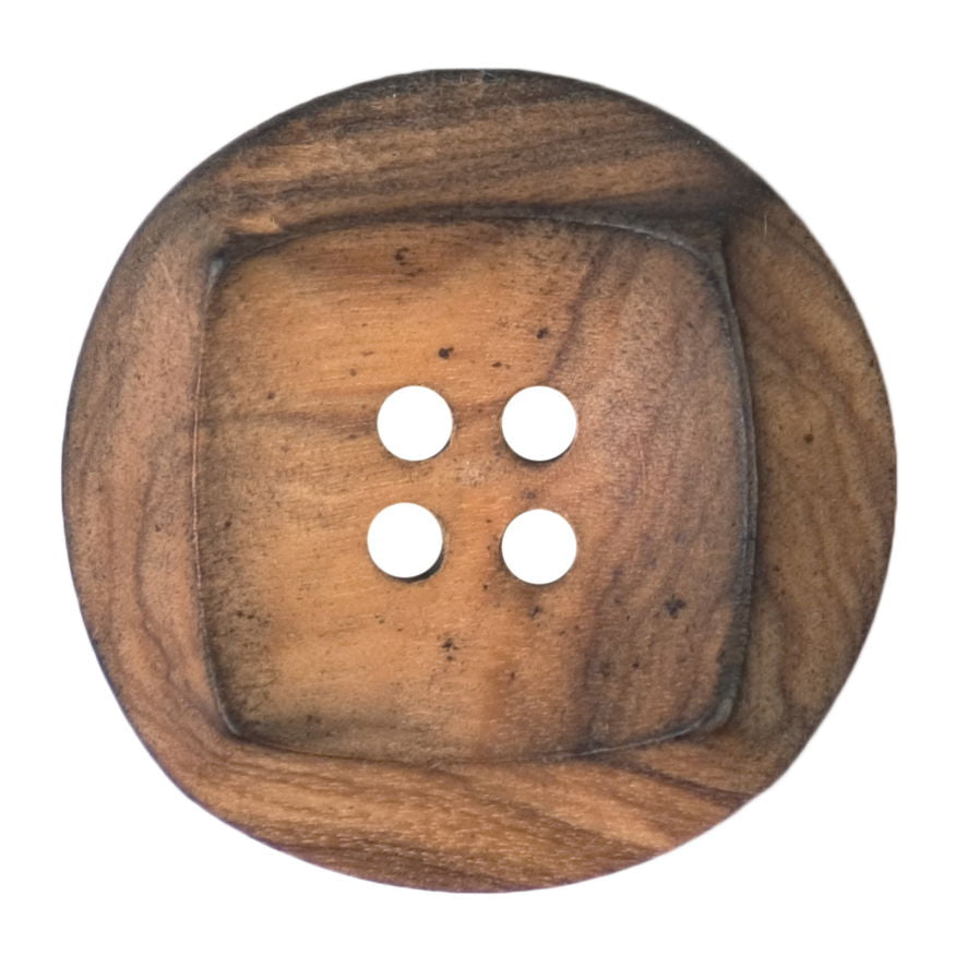 S2269 - SEHLBACH B BUTTON WOODEN 4 HOLES