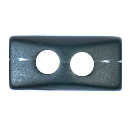 S2271 - SEHLBACH C BUTTON BLACK 2 HOLE TOGGLE 15/PK