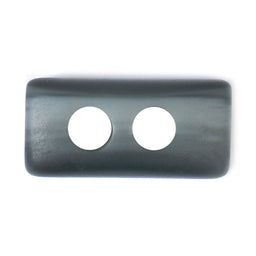 S2273 - SEHLBACH C BUTTON GREY 2 HOLE TOGGLE
