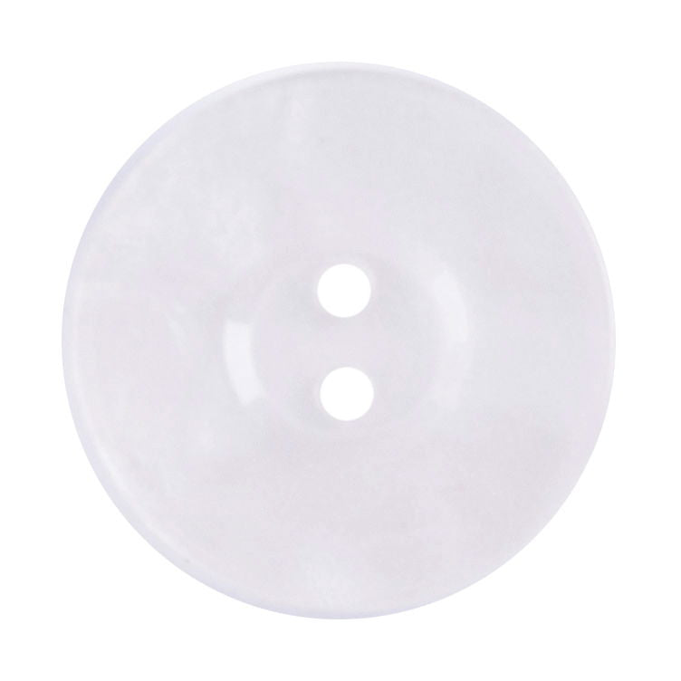 S2414 - SEHLBACH B BUTTON DAPPLED WHITE  MED X30