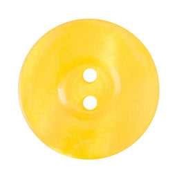 S2419 - SEHLBACH B BUTTON DAPPLED YELLOW 2 HOLE  MED X30