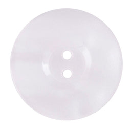 S2420 - SEHLBACH B BUTTON DAPPLED WHITE 2 HOLE LARGE  X20
