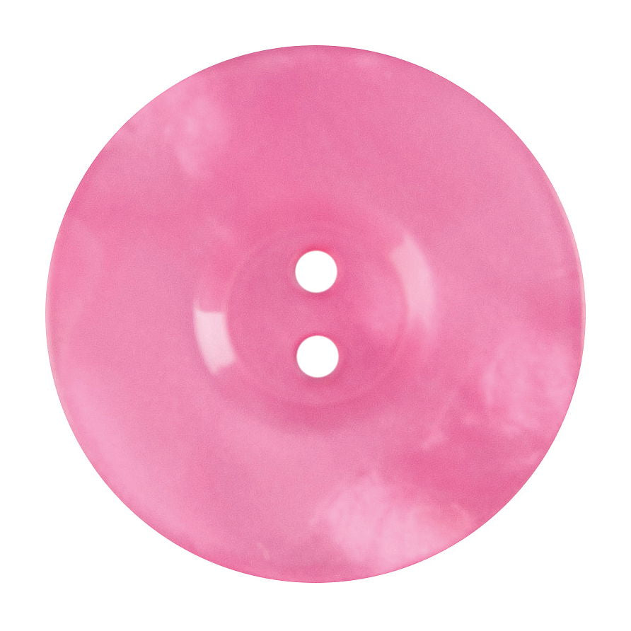 S2421 - SEHLBACH B BUTTON DAPPLED PINK 2 HOLE LARGE  X20