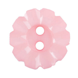 S2493 - SEHLBACH B BUTTON NYLON NOTCHED P PINK 2 HOLE MED