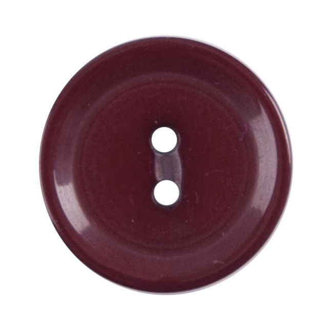 S2500 - SEHLBACH A BUTTON NYLON RIMMED BROWN 2 HOLE SMALL