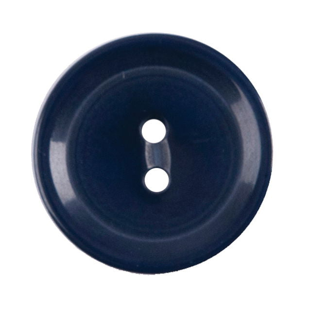 S2501 - SEHLBACH A BUTTON NYLON RIMMED NAVY 2 HOLE SMALL