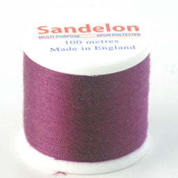 SAN3R-129 - SANDELON 3 THREAD 100m REFILL 129  DR PURPLE
