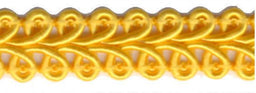 SB-GD - SWIRL BRAID - YELLOW GOLD (10M) 15mm