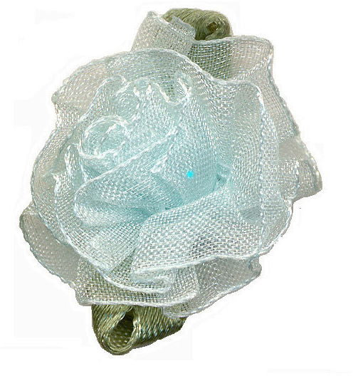 SDR305 - SHEER DOUBLE ROSE 305 PALE BLUE