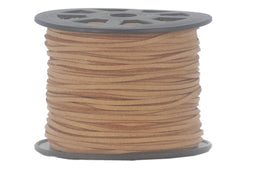 SDT-T - SUEDETTE THONGING TAN 3mm x 100m
