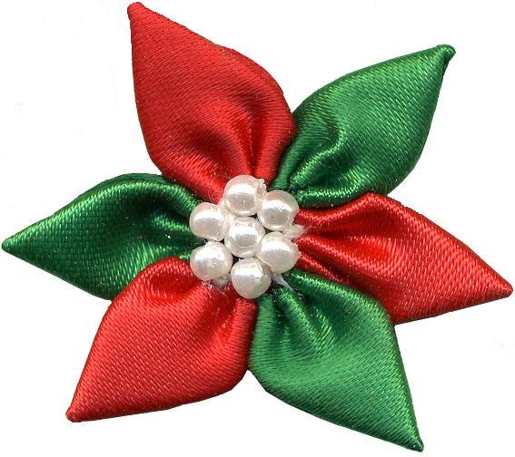 SFTT580-250 - --STAR FLOWER TWO TONE EMERALD/RED