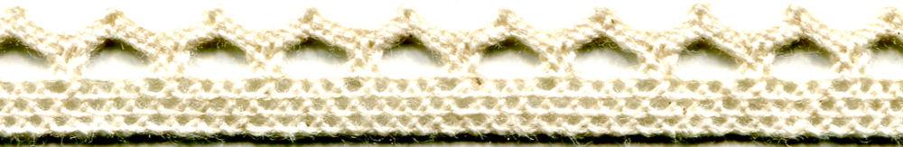 SL01-10-NAT - SUPER RIBBON COTTON LACE 10mm NATURAL