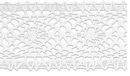 SL204-34-WHITE - SUPER RIBBON COTTON  LACE 34mm WHITE