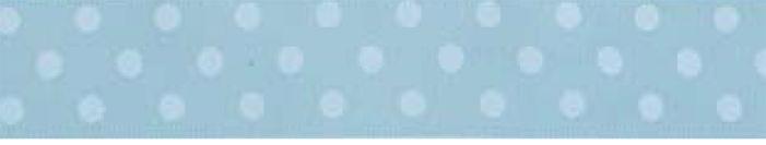 SR1203-38-13 - SUPER RIBBON POLKA DOT 38mm 13 BABY BLUE WHITE DOT