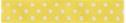 SR1204-10-01 - SUPER RIBBON POLKA DOT 10mm 01 YELLOW WHITE DOT