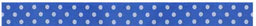SR1204-7-350-029 - SUPER RIBBON MICRO DOTS 7mm 350 BLUE WHITE DOTS