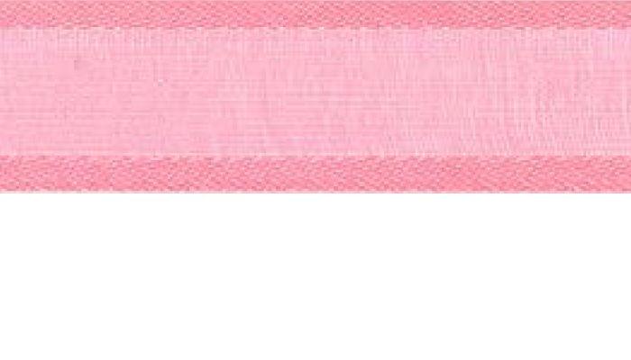 SR1206-10-15 - SUPER RIBBON ORGANZA SATIN EDGE 10mm 15 DUSTY PINK