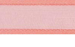 SR1206-10-24 - SUPER RIBBON ORGANZA SATIN EDGE 10mm 24 PEACH